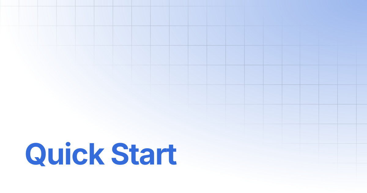 Quick Start | RTK DOCS CENTER